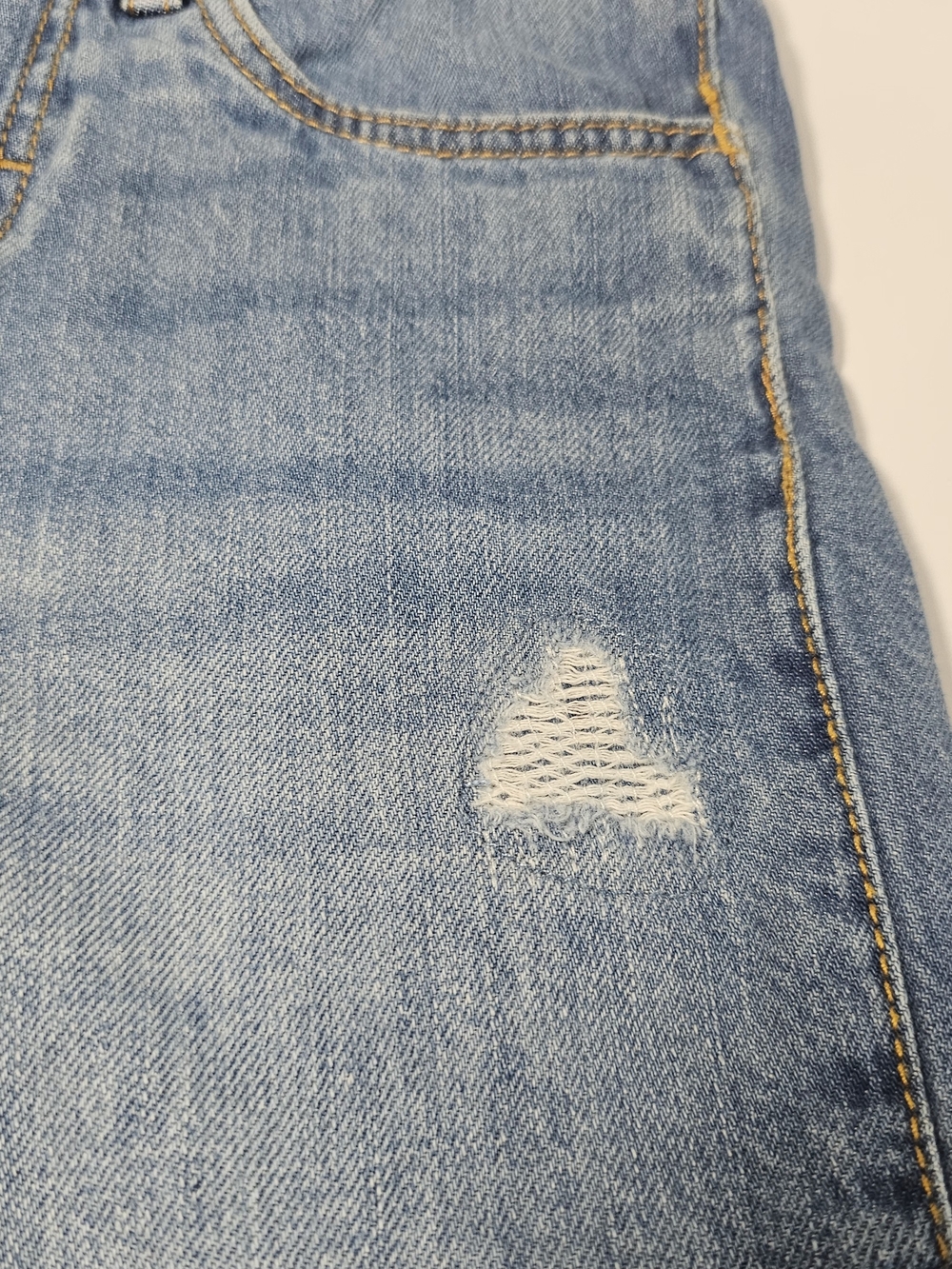 OshKosh B'gosh Girls Jean Overalls Shorts Size 5 Classic Vestbak Heritage Style - Picture 6 of 13